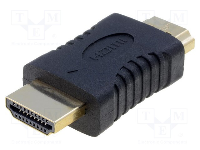 Adapter; HDMI plug,both sides