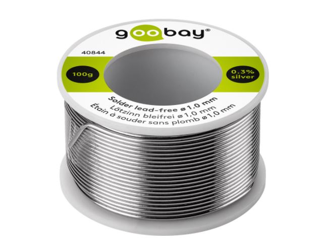 Soldering wire; Sn96.5Ag0,3Cu0,7;Flux2.5; 0.56mm; 0.1kg; lead free; 217÷227°C