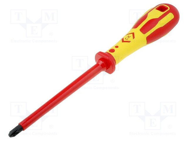 Screwdriver; insulated; Pozidriv®; PZ3; Blade length: 120mm; 1kVAC