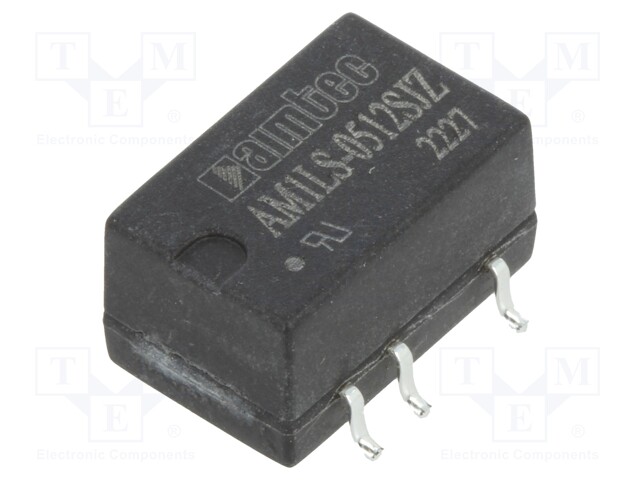 Converter: DC/DC; 1W; Uin: 4.5÷5.5V; Uout: 12VDC; Iout: 84mA; SMD