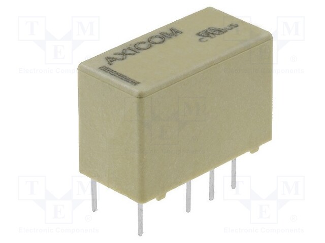 Relay: electromagnetic; DPDT; Ucoil: 24VDC; 0.5A/125VAC; 2A/30VDC