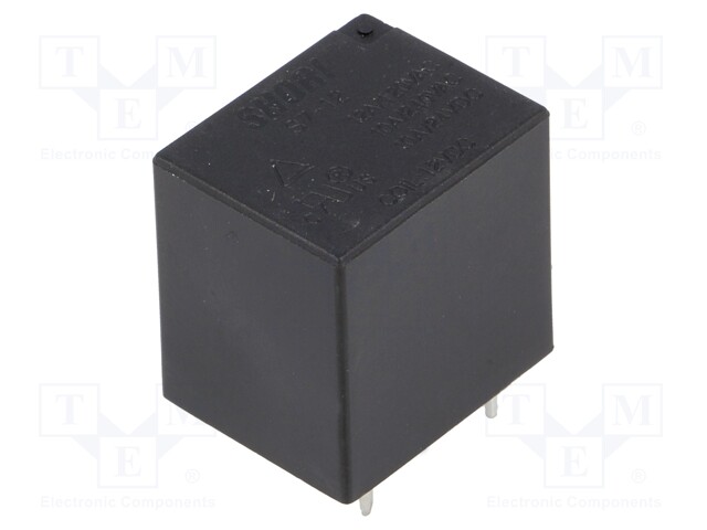 Relay: electromagnetic; SPDT; Ucoil: 12VDC; 12A/120VAC; 10A/24VDC