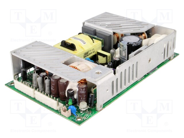 Power supply: switched-mode; 200W; 127÷370VDC; 90÷264VAC; OUT: 4