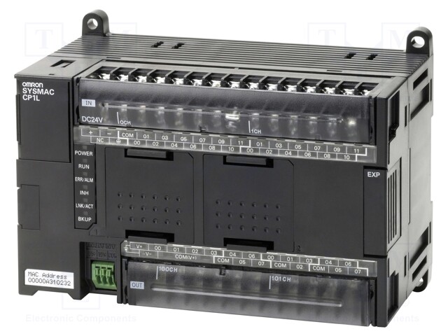 Module: PLC programmable controller; 24VDC; OUT: 16; IN: 24