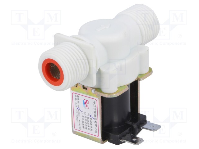 Motor: DC; solenoid; 12VDC; 420mA; Additional functions: valve