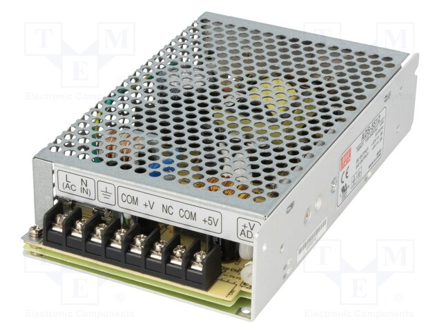 Power supply: switched-mode; modular; 51W; 12VDC; 159x97x38mm
