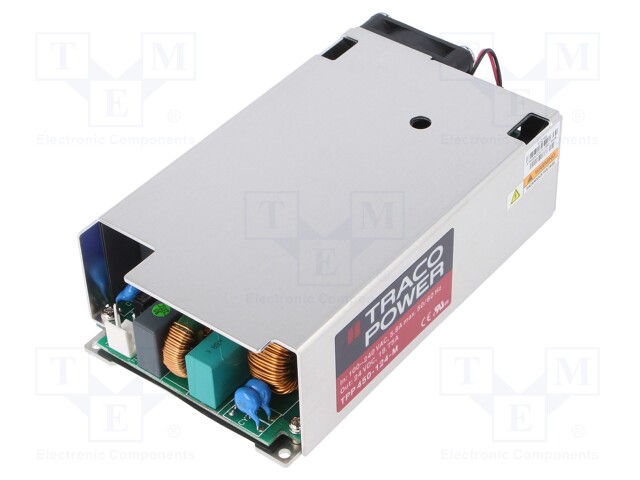 Power supply: switched-mode; modular; 450W; 24VDC; 18.75A; 552g