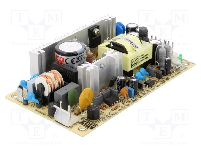 Power supply: switched-mode; 45.6W; 127÷370VDC; 90÷264VAC; OUT: 1