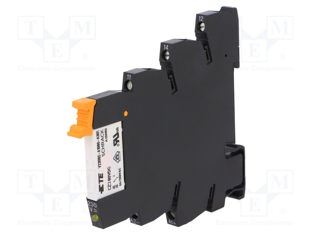 Relay: interface; SPDT; Ucoil: 230VAC; 6A; 6A/250VAC; 6A/28VDC; IP67