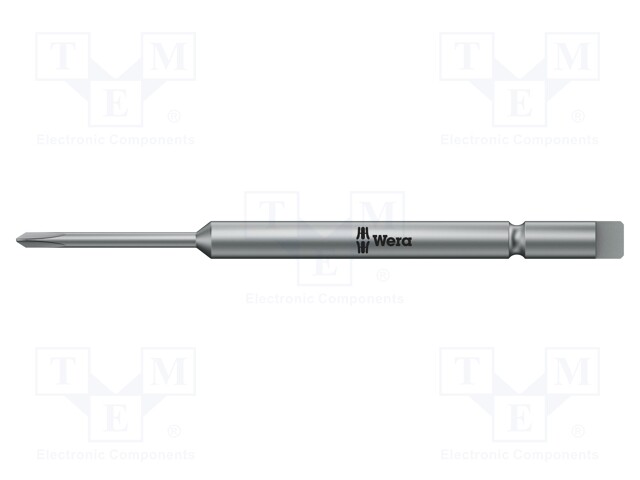 Screwdriver bit; Mounting: halfmoon 4mm