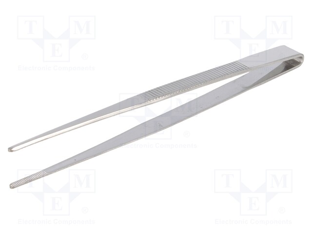 Tweezers; Tweezers len: 155mm; Blades: straight; Tipwidth: 3.5mm