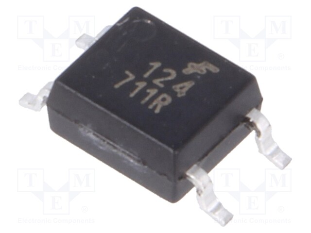 Optocoupler; THT; Channels: 1; Out: transistor; 80V; Mini-flat 4pin