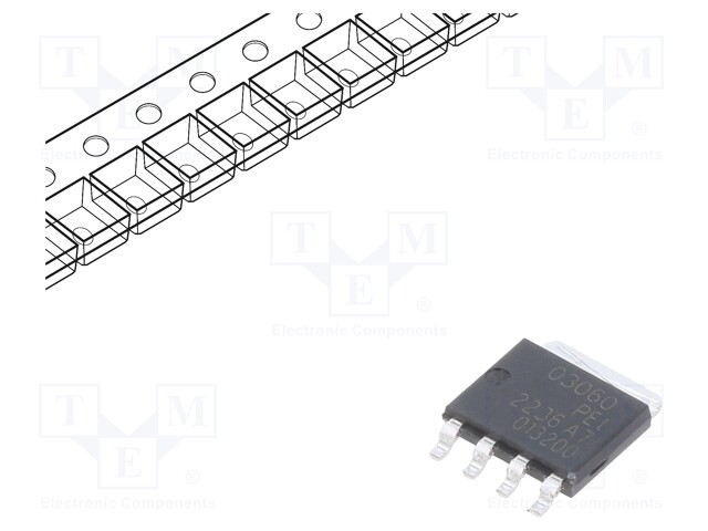 Transistor: N-MOSFET; unipolar; 60V; 29A; Idm: 116A; 56W