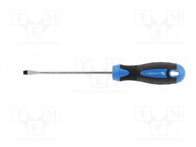 Screwdriver; slot; SL 6mm; 100mm