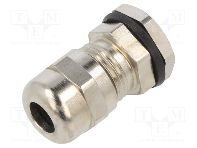 Cable gland; M12; IP66,IP68; Mat: brass; Pcs: 10