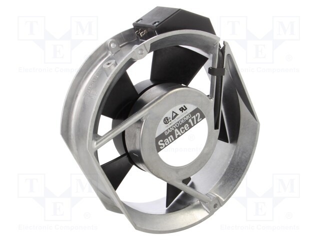 Fan: AC; axial; 172x150x51mm; 318m3/h; 51dBA; ball bearing; 2900rpm