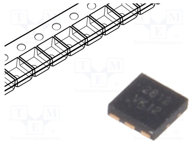Transistor: N-MOSFET x2; unipolar; 30V; 3.5A; 1.6W; DFN6