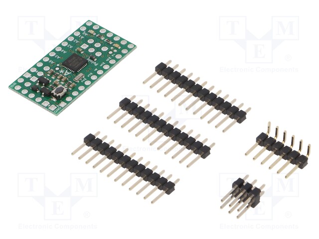 A-Star Micro; LDO; pin strips; ATmega328PB; Usup: 3.8÷15VDC; PWM: 9