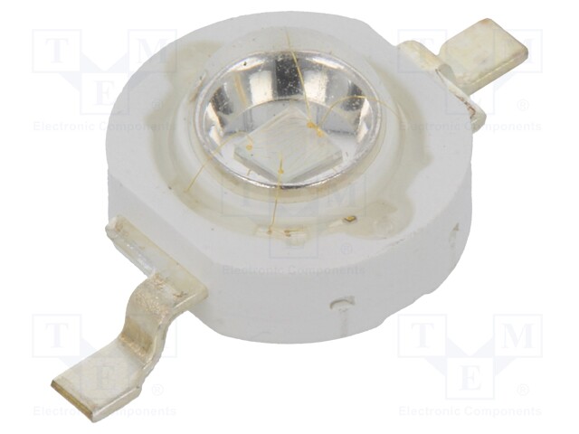 Power LED; EMITER; blue; 455-465nm; 30÷40lm; 140°; P: 3W; 3.5÷4.5V