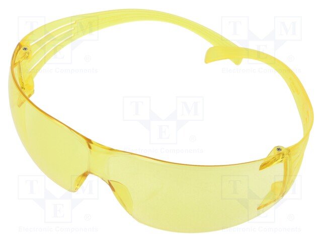 Safety spectacles; Lens: yellow; Classes: 1; V: self-adjusting