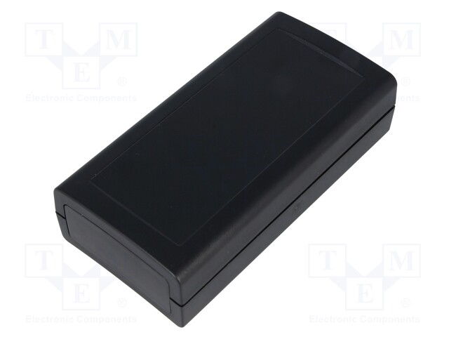 Enclosure: with panel; X: 60mm; Y: 120mm; Z: 31mm; ABS; black; IP54