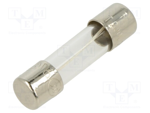 Fuse: fuse; time-lag; 200mA; 250VAC; cylindrical,glass; 5x20mm