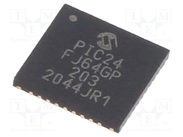 PIC microcontroller; Memory: 64kB; SRAM: 8.192kB; 2÷3.6VDC; SMD