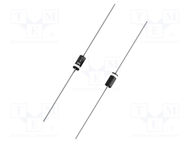 Diode: rectifying; THT; 200V; 2A; Package: Ammo Pack; DO15; 50ns