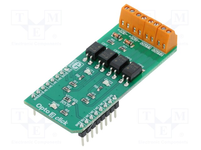 Click board; converter; UART; DS2480B,TXB0106; 3.3/5VDC