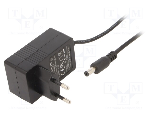 Power supply: switched-mode; constant voltage; 5VDC; 4A; 20W; plug