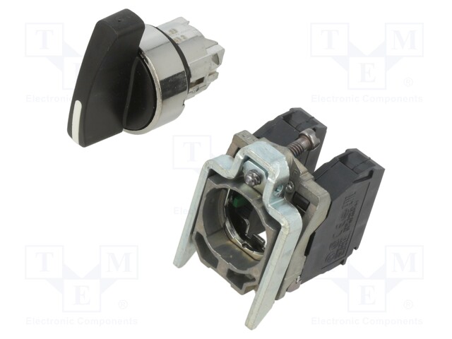 Selector Switch, 3 Position, 120 V, 6 A, Screw Clamp, Harmony Series