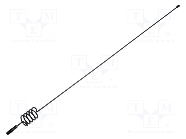 Antenna mast; 0.628m; M5; inside