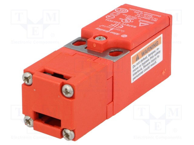 Safety switch: key operated; Series: ELF; Contacts: NC x2; IP67