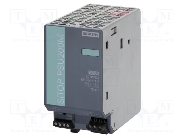 Power supply: switched-mode; 240W; 24VDC; 10A; Usup: 85÷264VAC