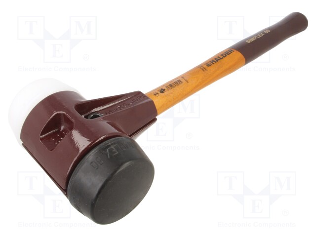 Hammer; 490mm; W: 175mm; 2.77kg; 80mm; round; SIMPLEX