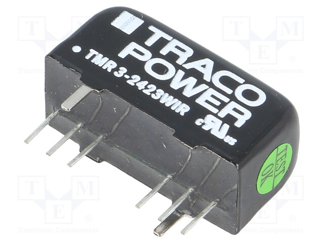 Converter: DC/DC; 3W; Uin: 9÷36V; Uout: 15VDC; Uout2: -15VDC; SIP8