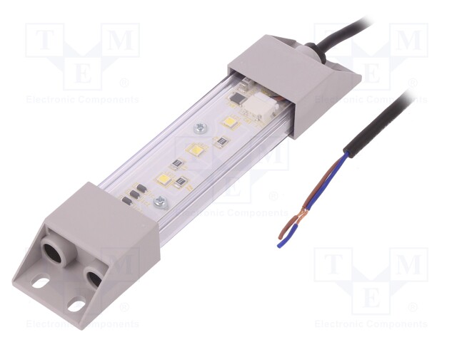 Industrial light; 1.5W; 24VDC; LED; IP65; Mat: polycarbonate; 6500K