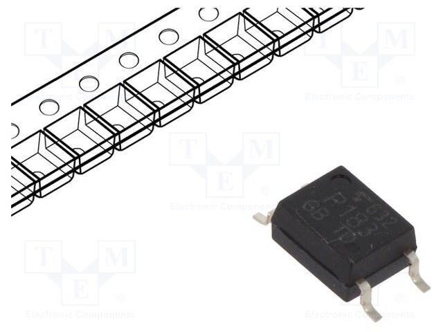 Optocoupler; SMD; Channels: 1; Out: transistor; Uinsul: 3.75kV