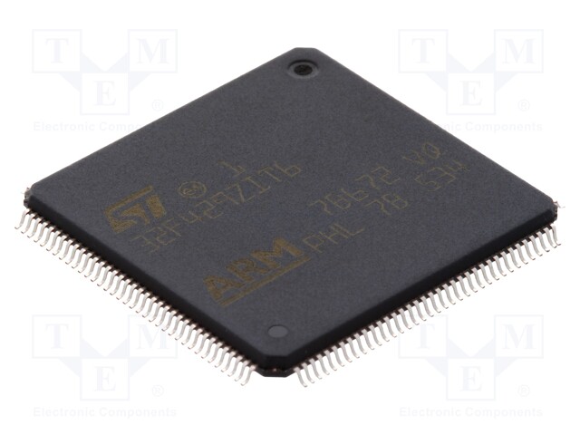 ARM microcontroller; Flash: 2MB; 180MHz; SRAM: 256kB; LQFP144