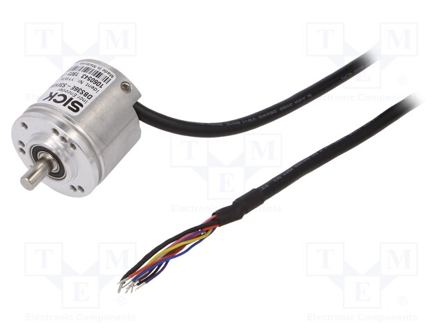 Encoder: incremental; Usup: 7÷30VDC; 500imp/revol; shaft 6mm; IP65