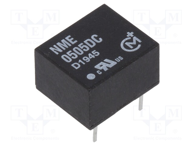 Converter: DC/DC; 1W; Uin: 4.5÷5.5V; 5VDC; Iout: 200mA; DIP; 110kHz