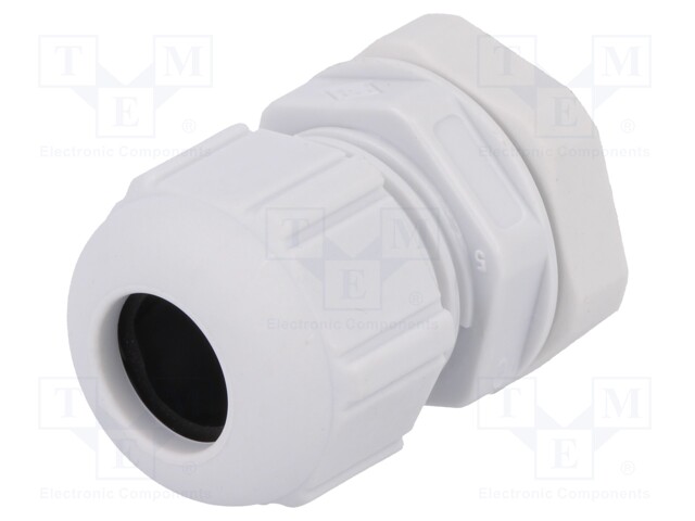 Cable gland; M20; IP68; Mat: polyamide; grey