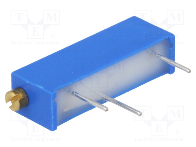 Potentiometer: mounting; multiturn; 100kΩ; 750mW; ±10%; linear