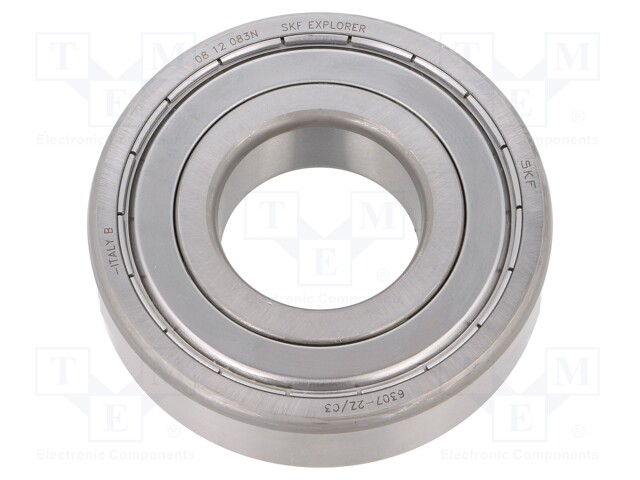 Bearing: single row deep groove ball; Øint: 35mm; Øout: 80mm