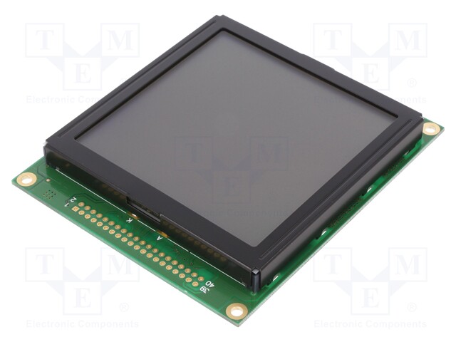 Display: LCD; graphical; 128x128; FSTN Positive; 92x106x11.1mm