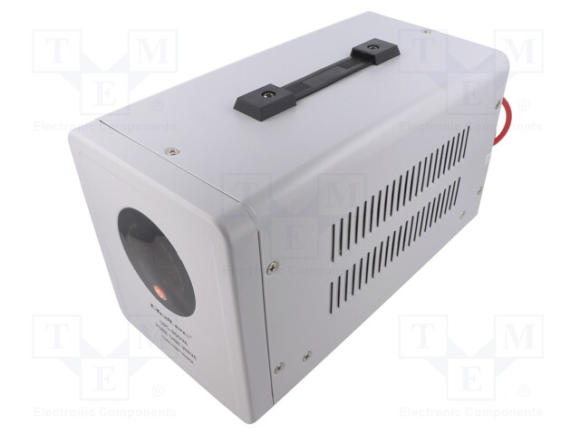 Power supply: UPS; 310x160x180mm; 700W; 1kVA; No.of out.sockets: 2