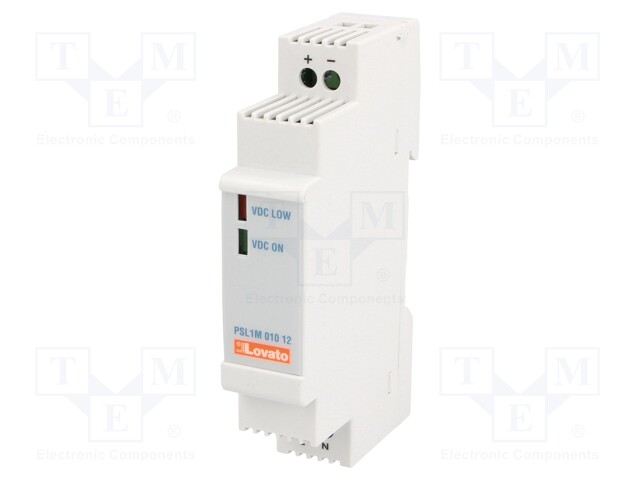 Power supply: switched-mode; 10W; 12VDC; 0.83A; 90÷264VAC; 114g