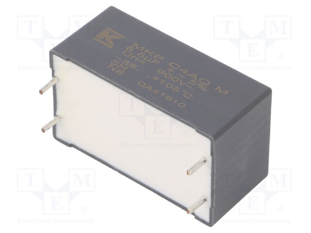 Capacitor: polypropylene; DC-Link; 6.5uF; ESR: 12.5mΩ; THT; ±5%