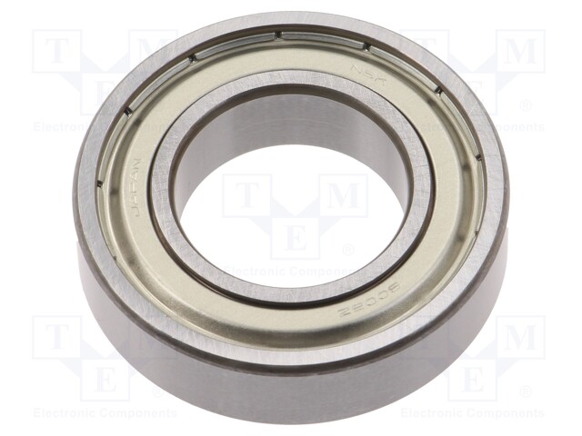 Bearing: ball; Øint: 25mm; Øout: 47mm; W: 12mm; bearing steel