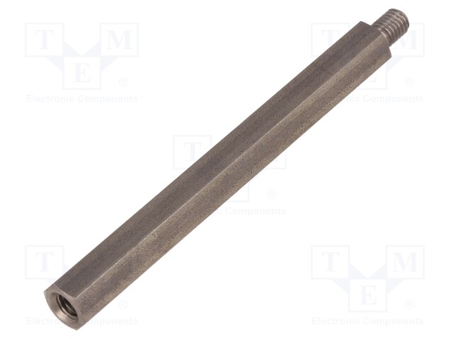 Screwed spacer sleeve; Int.thread: M5; 75mm; Ext.thread: M5